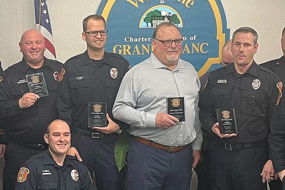 Grand Blanc Township Fire Honors Three Firefighters & Resident with Live Saving Awards