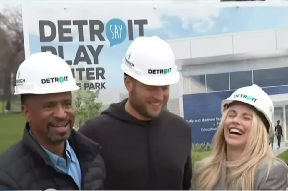 Matthew & Kelly Stafford Back in Town to Fulfill Promise to Detroit