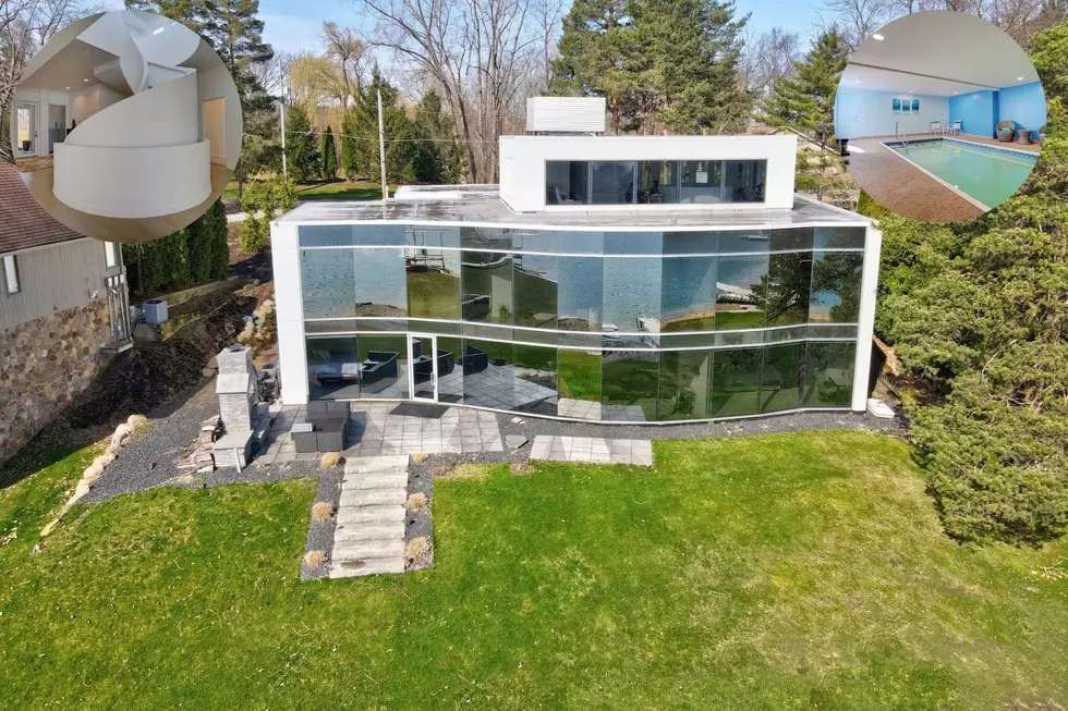 The Future Meets Lake Living in This One of Kind $2.2 M Linden Home with Indoor Pool