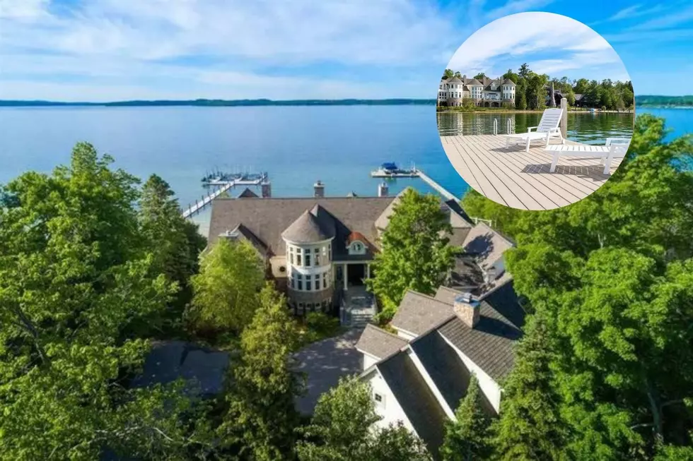 Luxury $12.5 Million Lake Charlevoix Lakefront Mansion Up For Auction