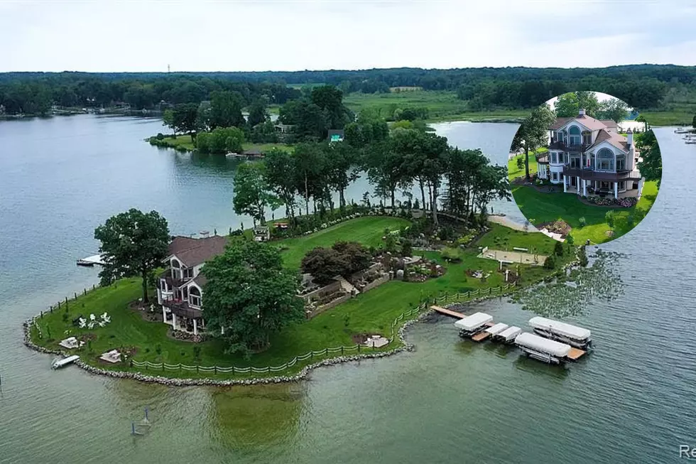 Island Living in Battle Creek? For $1.8M This Island Home Can Be Yours
