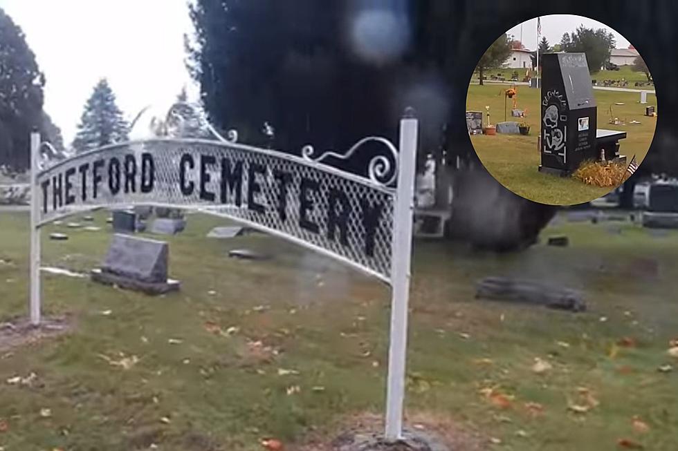A Flint Cemetery is Where You'll Find a Truly Unique Grave Marker