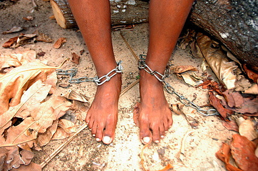 Foot women slave