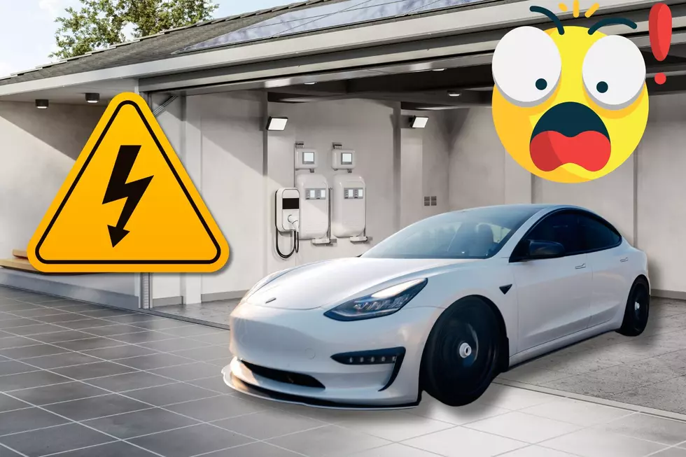 Michigan Electric Car Drivers, Add This Sticker To Your Garage Immediately!