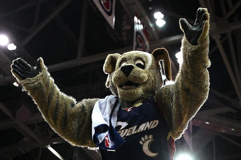 Cavaliers Mascot Suffers Blow To Crotch