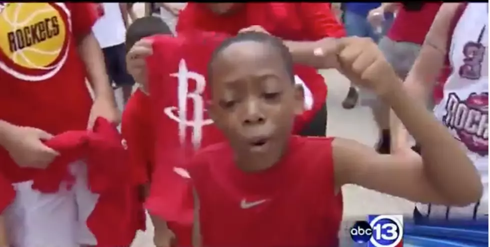 Houston Kid Lays The Smack Down On Shaq [VIDEO]