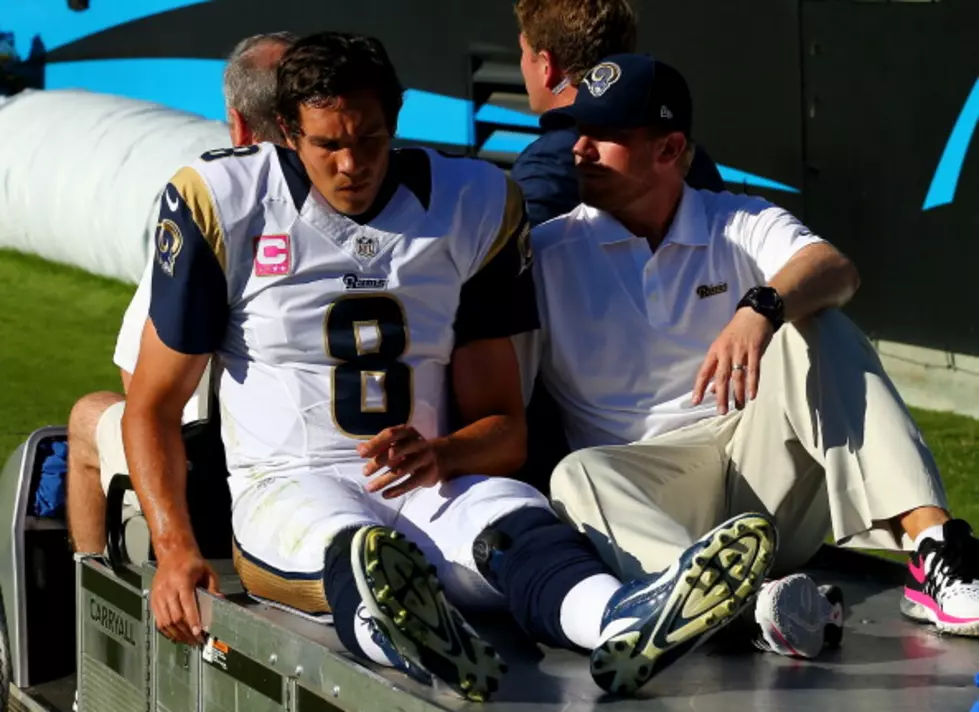 Rams QB Bradford Done For Season With Torn ACL