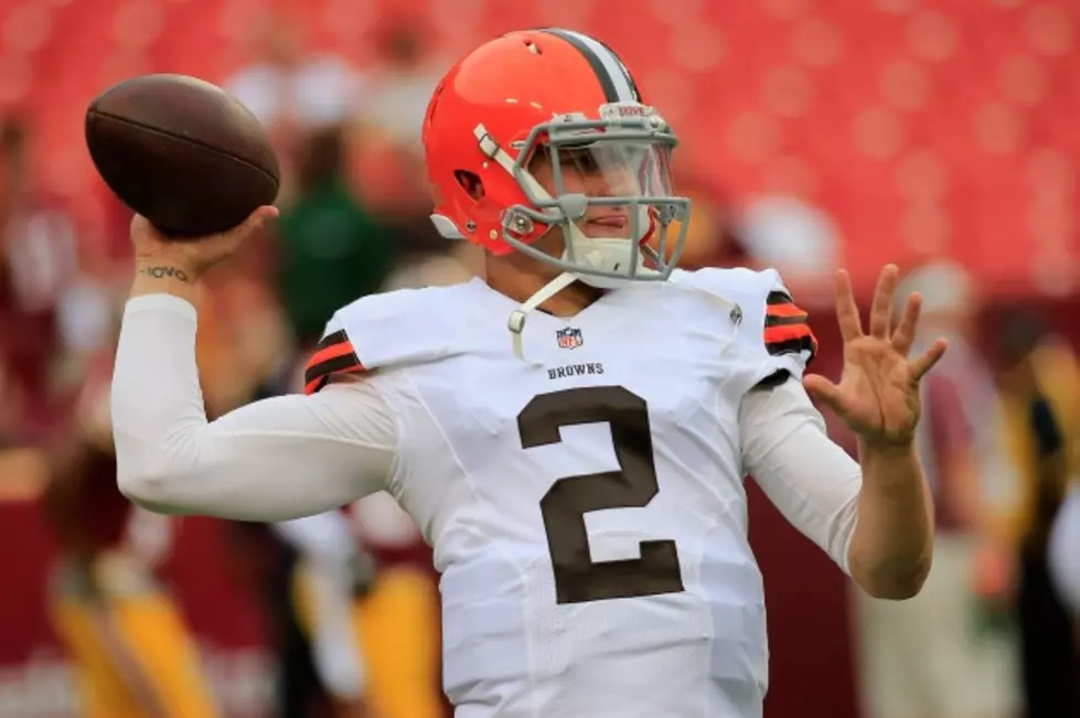 Calm Down, Johnny Football &#8211; You&#8217;re Officially a Backup