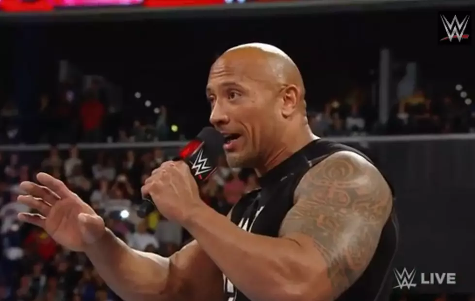 Watch The Rock Confront Rusev On Monday Night Raw