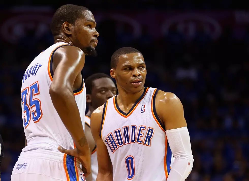 Never Leave Russell Westbrook Hanging Otherwise You’ll Get the Stare of Doom