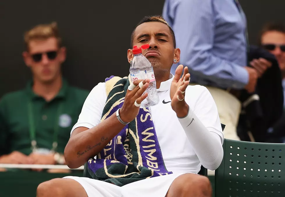 New Tennis Bad Boy Nick Kyrgios Has Meltdown at Wimbledon [VIDEO]