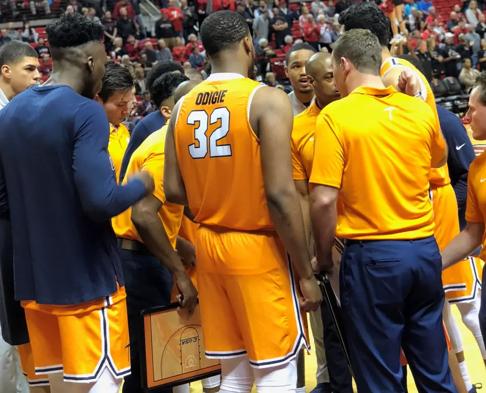 Miners Hang Tough with Texas Tech for Most of Hoops Exhibition