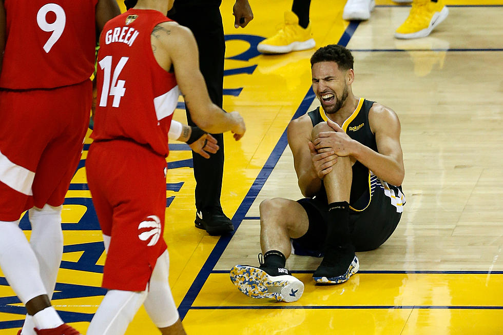 Klay Thompson Sustains Torn Left ACL in Warriors' Loss