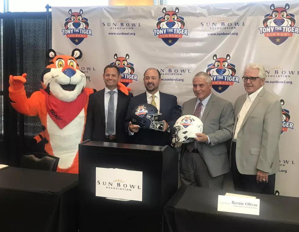 'Tony the Tiger' Becomes the Newest Sun Bowl Title Sponsor