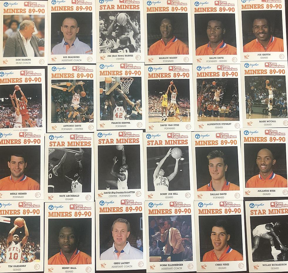 Blast From the Past! Check Out ’89-90 UTEP Basketball Trading Cards