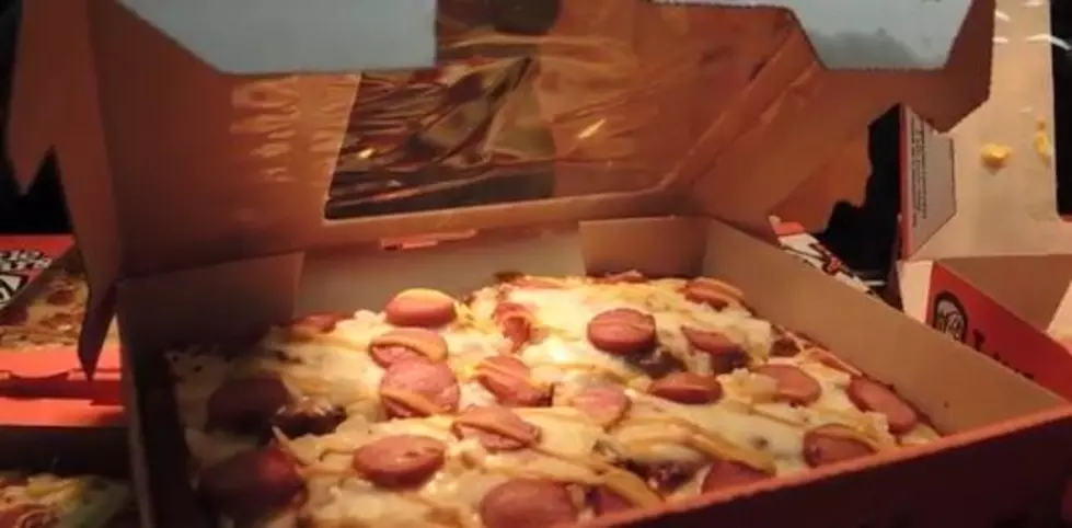 This is a Deep Dish Coney Pizza from Little Caesars and It&#8217;s Only Available In One Place &#8211; For Now