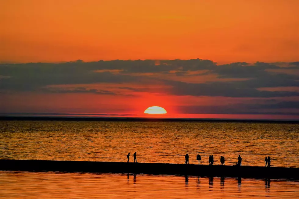 Glorious Lake Michigan Sunset