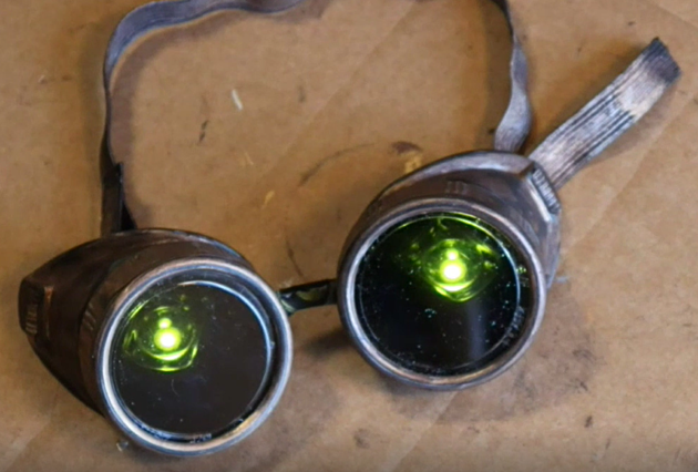 Making A Pair Of Steampunk Inspired Goggles [DIY Video]