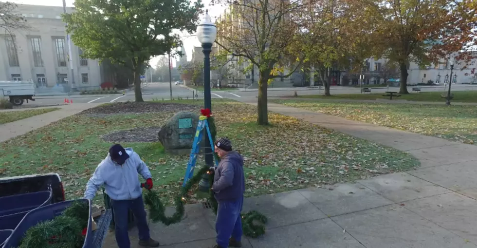 The Holiday Lights Are Going Up In Kalamazoo’s Bronson Park