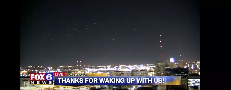 Watch Bizarre UFOs Light Up Over Lake Michigan