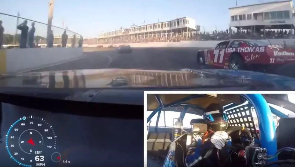 Go Fast, Turn Left: Ride Along at Nearly 100 mph at Kalamazoo Speedway