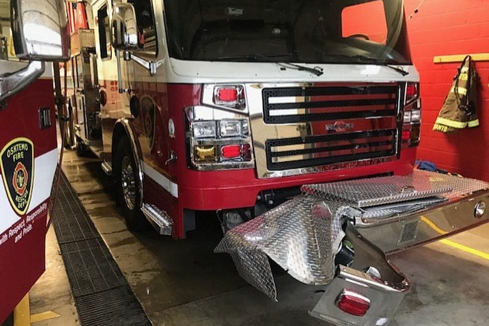 Oshtemo Fire Truck Struck In Hit & Run While Enroute To Fire