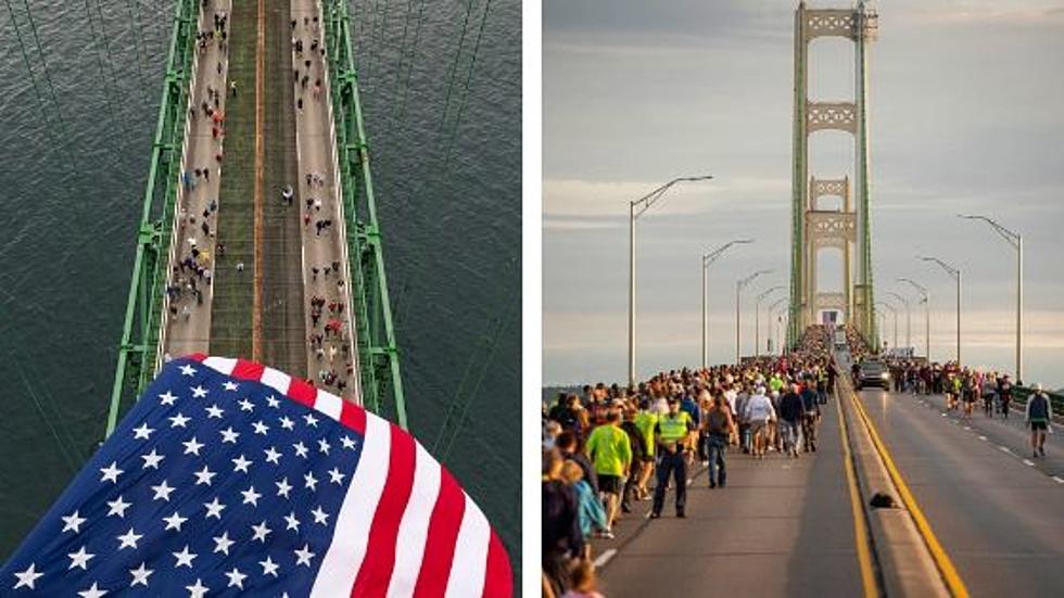 30,000 Walk the Mackinac Bridge on Labor Day