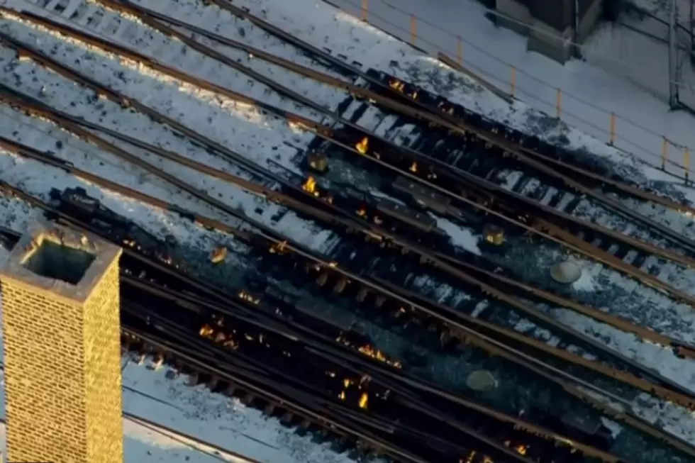 WATCH: It&#8217;s So Cold&#8230;Chicago Sets Train Tracks On Fire