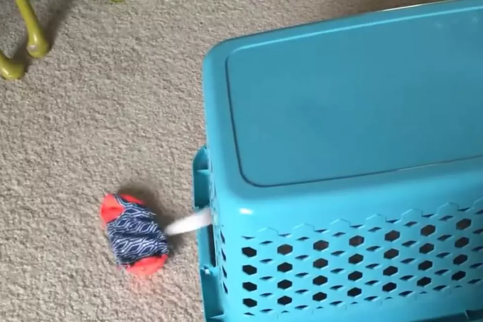 This Laundry Basket Is Self-Loading [VIDEO]