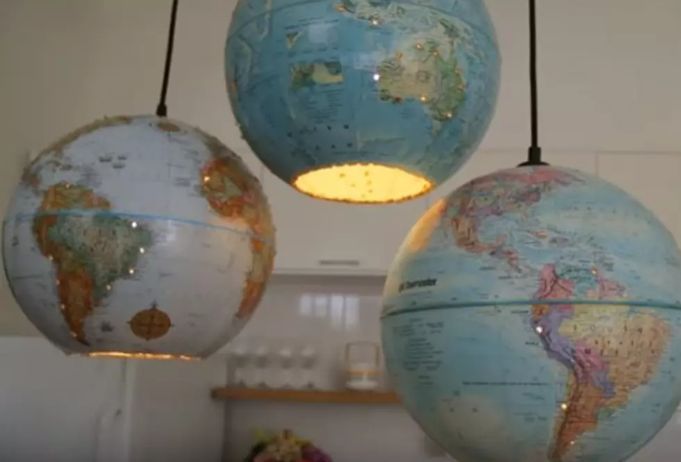 Check Out These DIY Globe Pendant Lights and Learn How to Make Yo