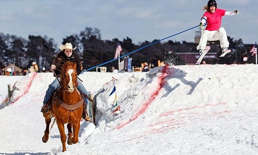 Extreme Horse Skijoring Coming To Minnesota This Weekend!