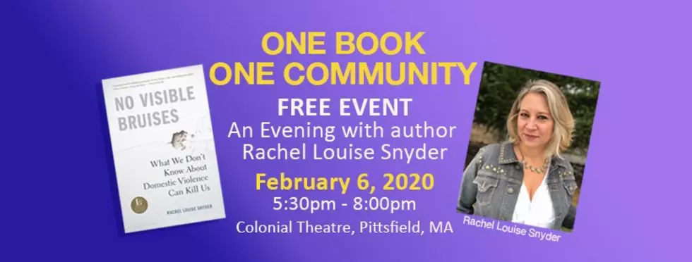 Presentation Coming Up At The Colonial"One Book One Community" 