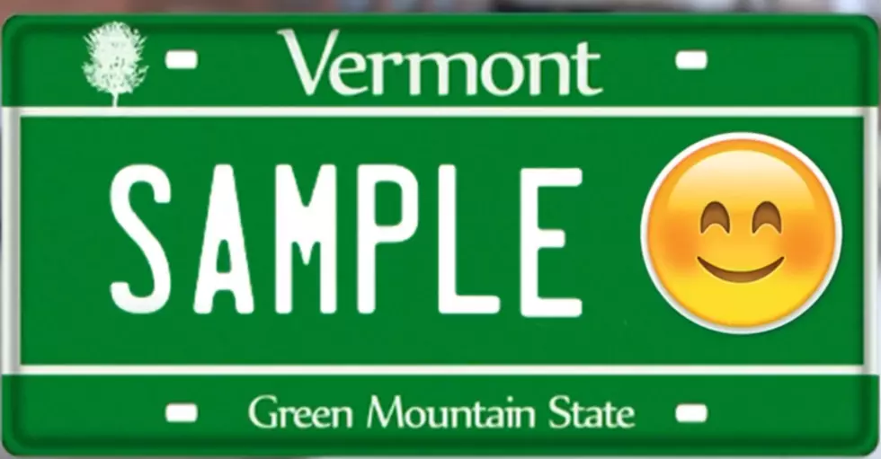 Vermont Might Be The First State to Allow Emojis on License Plates