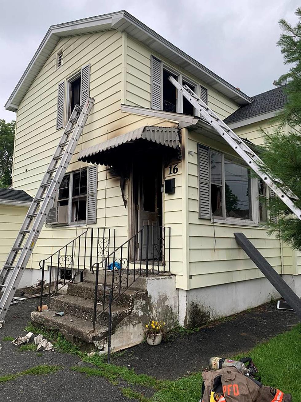 Firefighters Battle Pittsfield Fire On Thursday That Killed A Dog