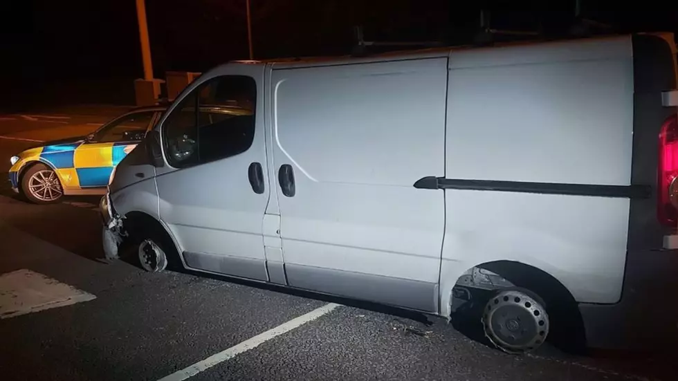 Drunk Driver In Wales Tries To Blame COVID For His Missing Tires