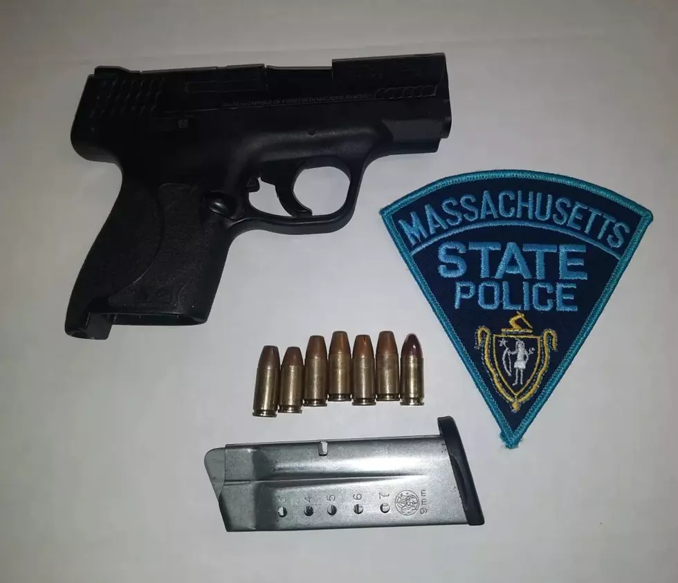 Western Massachusetts Traffic Stop Leads To Two Arrests, Stolen Firearm