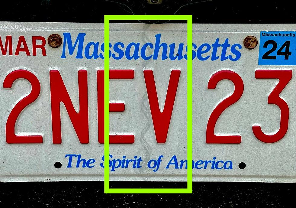 Why Do Massachusetts License Plates Have Two Spiraling Lines on Them?