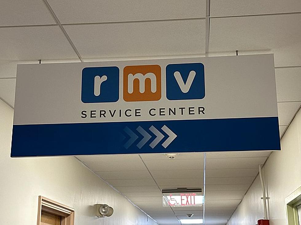Guards With Guns At The Massachusetts RMV