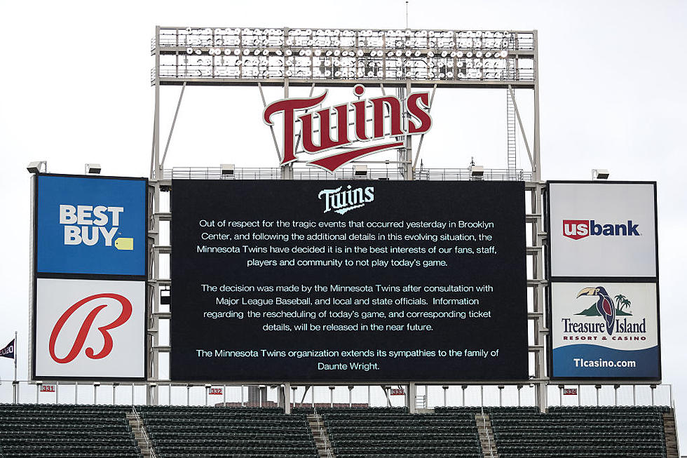 SOX vs TWINS POSTPONED THIS AFTERNOON BECAUSE OF GROWING TENSIONS IN MINNESOTA