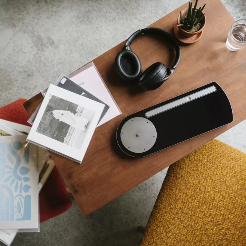 There's a portable record player in the works.