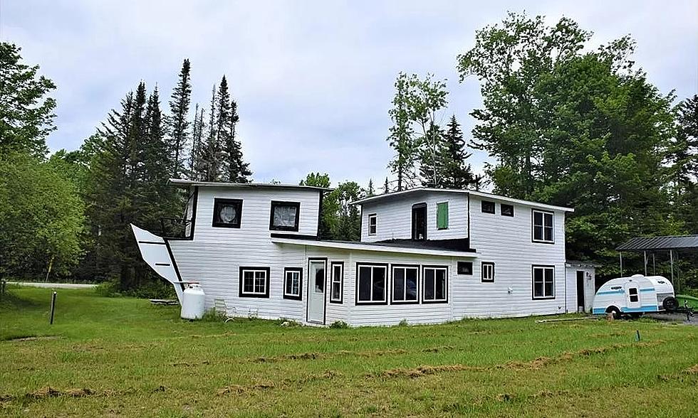 Sail Away on This Weird Mayflower-Shaped House in the Adirondacks