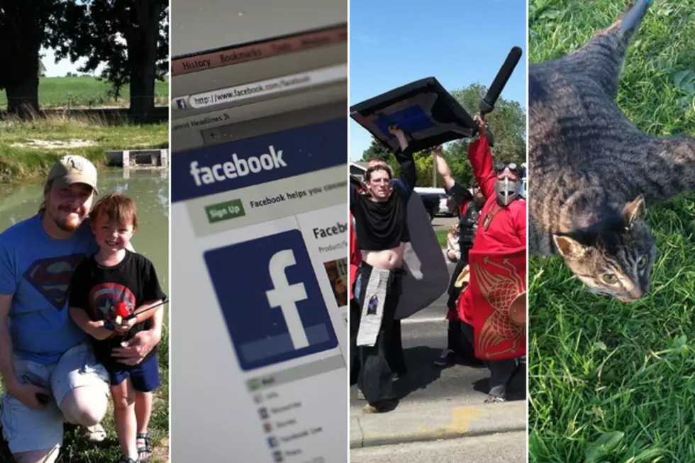 A Parade, Facebook Legal Notes, Fishing, and a Flying Cat  – Terry’s Weekend Recap