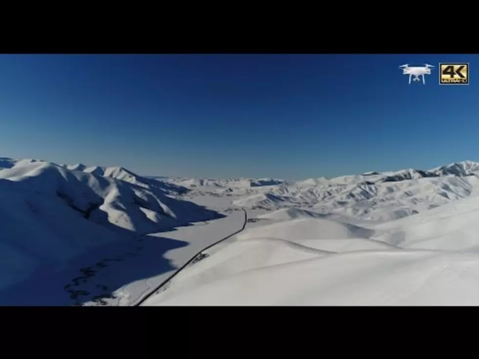 Idaho Skier Drone Footage