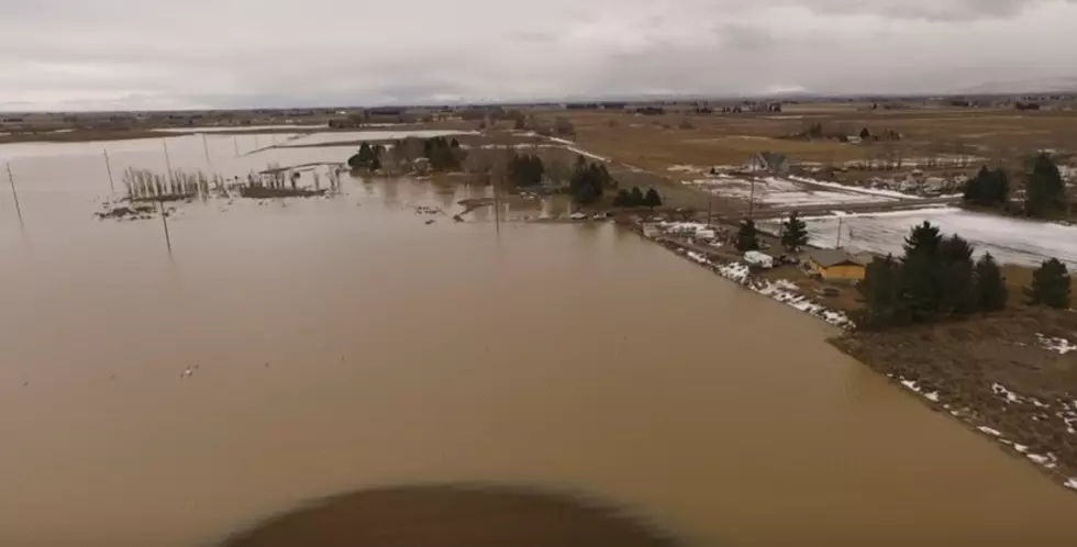 More Drone Footage of the Crazy Flooding in Minidoka County