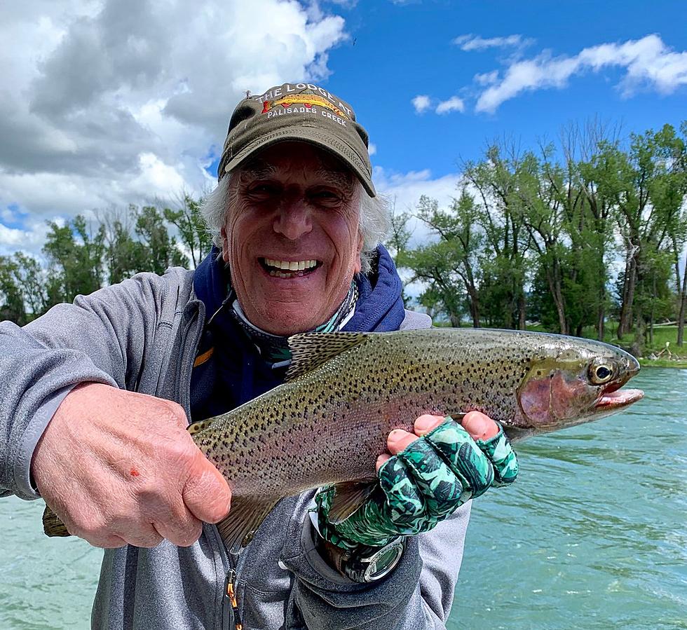 Everyone Wants To Be As Happy As Henry Winkler Fishing In Idaho