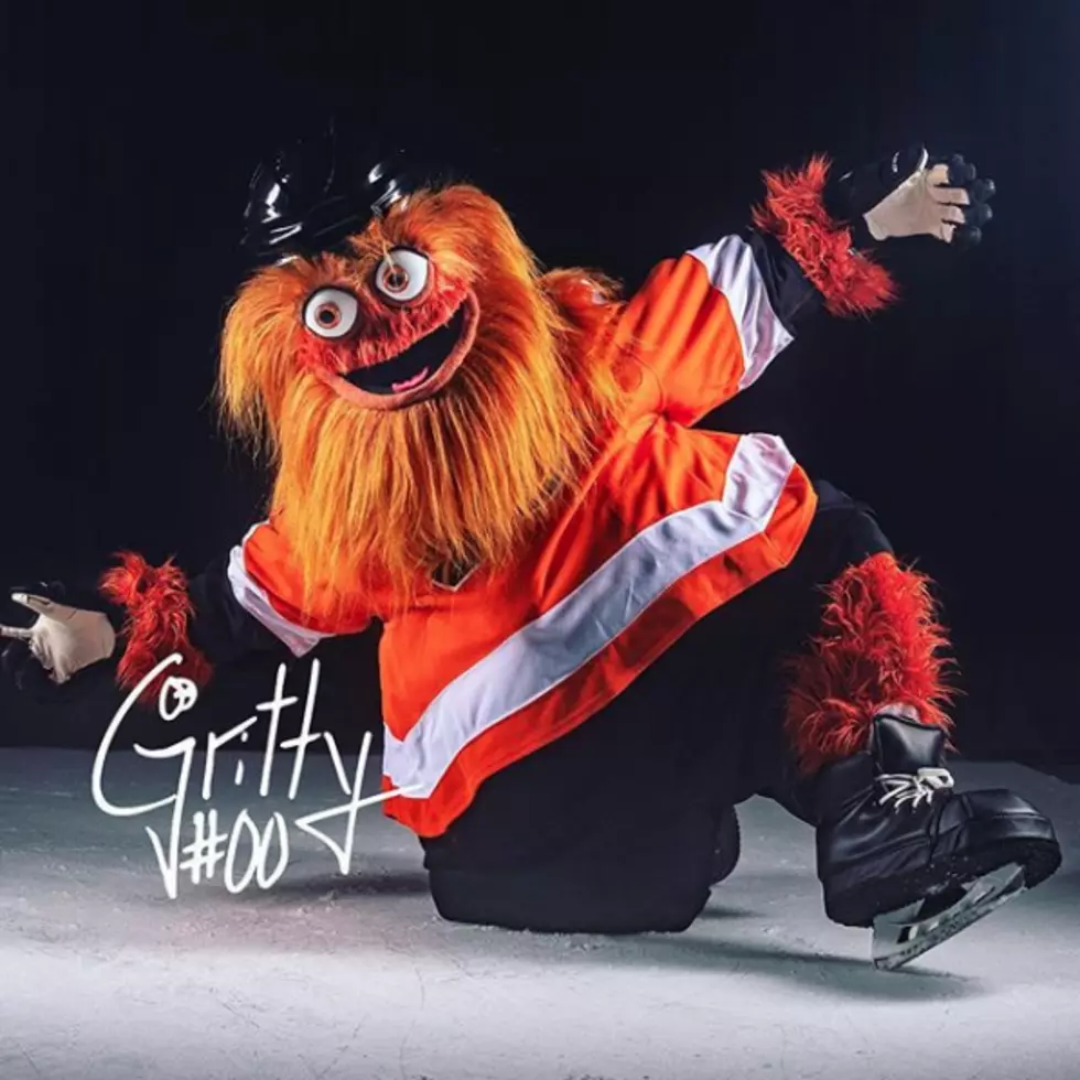 WATCH: The Flyers New Mascot Fell On the Ice