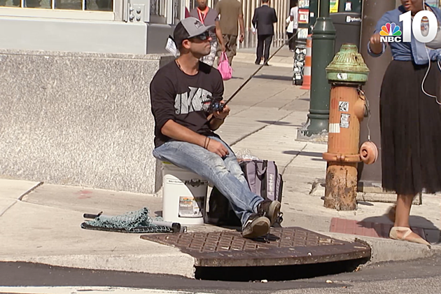 New Jersey Man Goes (Cat) Fishing On Broad Street In Philadelphia