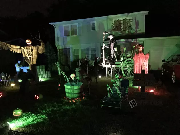 See The Most Decorated House For Halloween In Mercer County