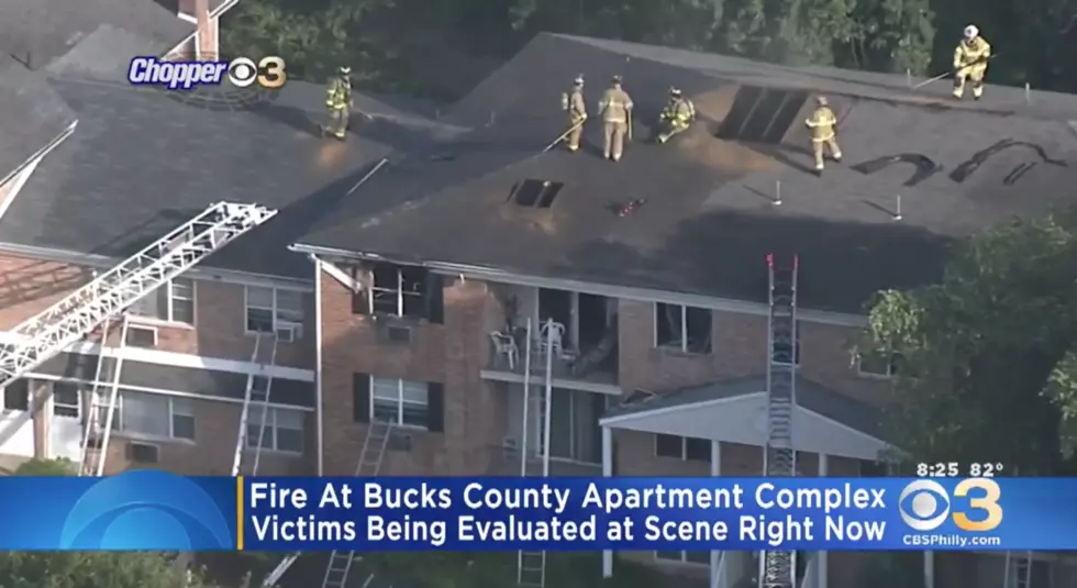 Injuries Reported Following Fire at Bucks County Apartment Complex