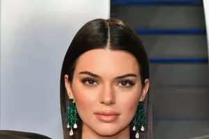 Kendall Jenner Spotted at Sixers Game